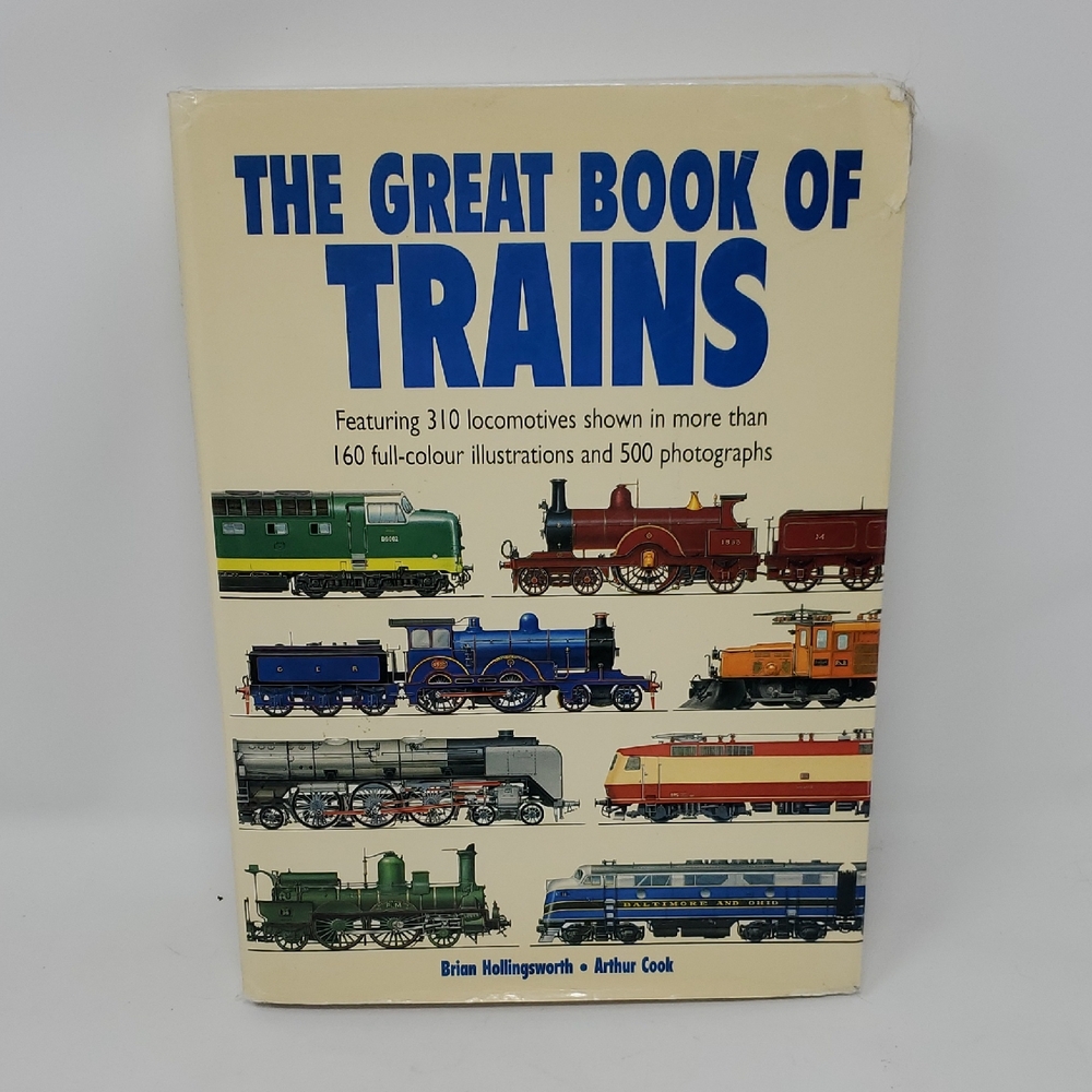 The Great Book of Trains - Coffee Table Book